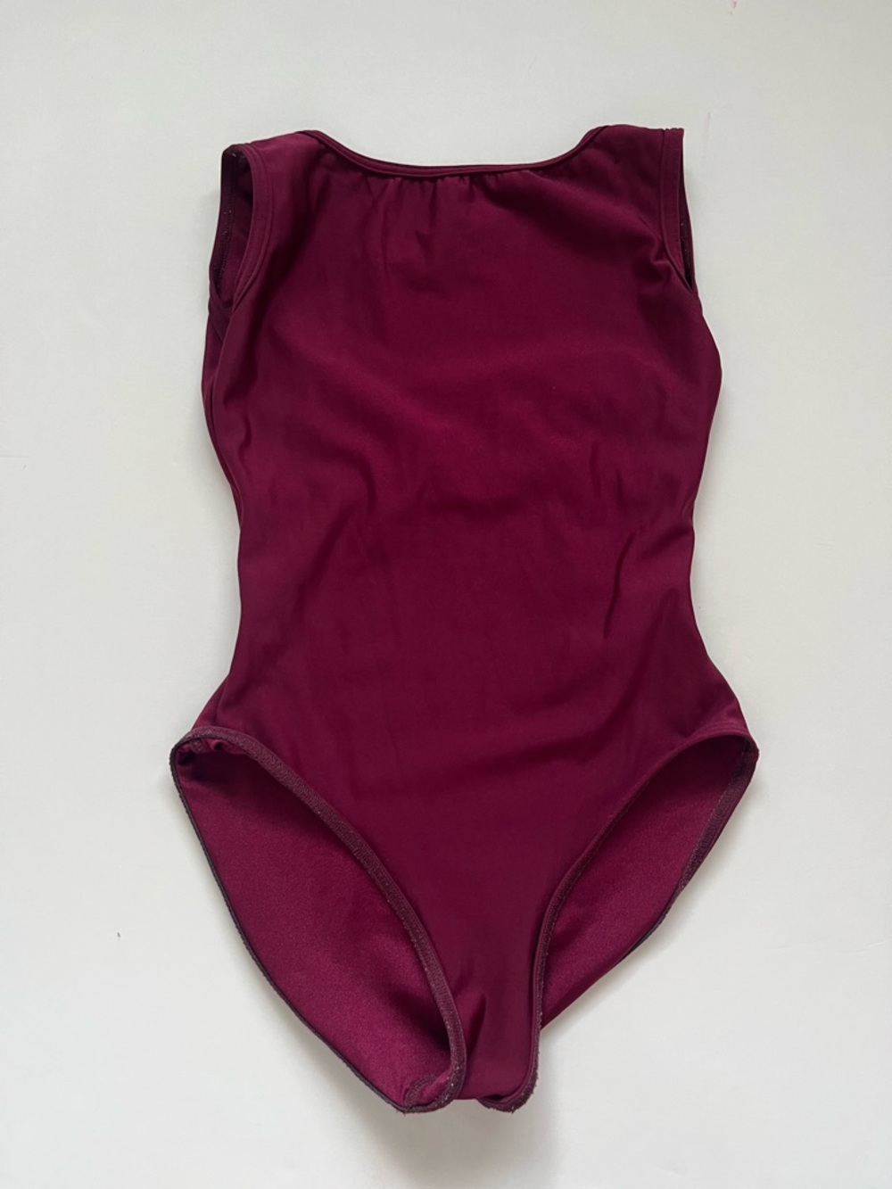 Burgundy Yumiko leotard size women’s small - Picture 4 of 6